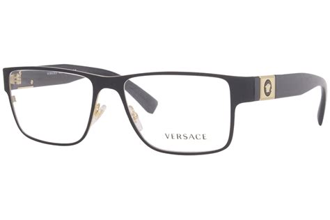 versace eyeglasses silver|versace gold frame glasses men's.